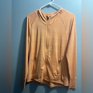 Athleta Pacifica Illume UPF Relaxed Jacket - Size medium! In Canyon Orange